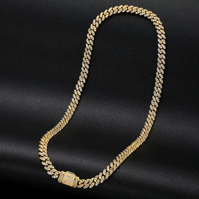 6mm Moissanite Miami Cuban Link Chain