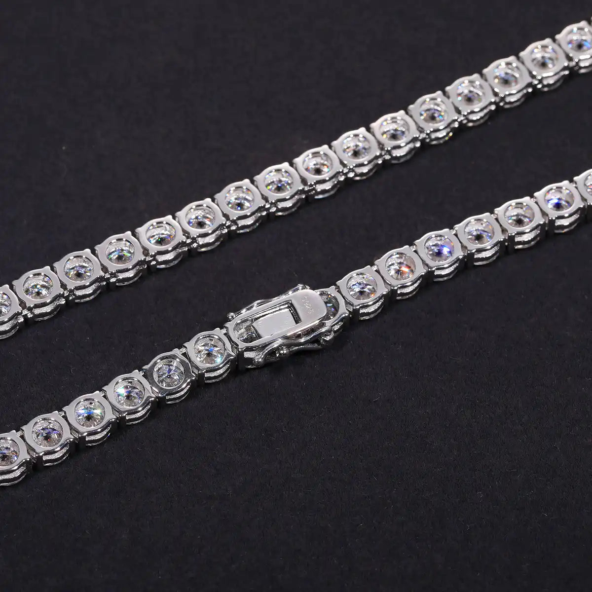 2mm-6mm Moissanite Tennis Chain