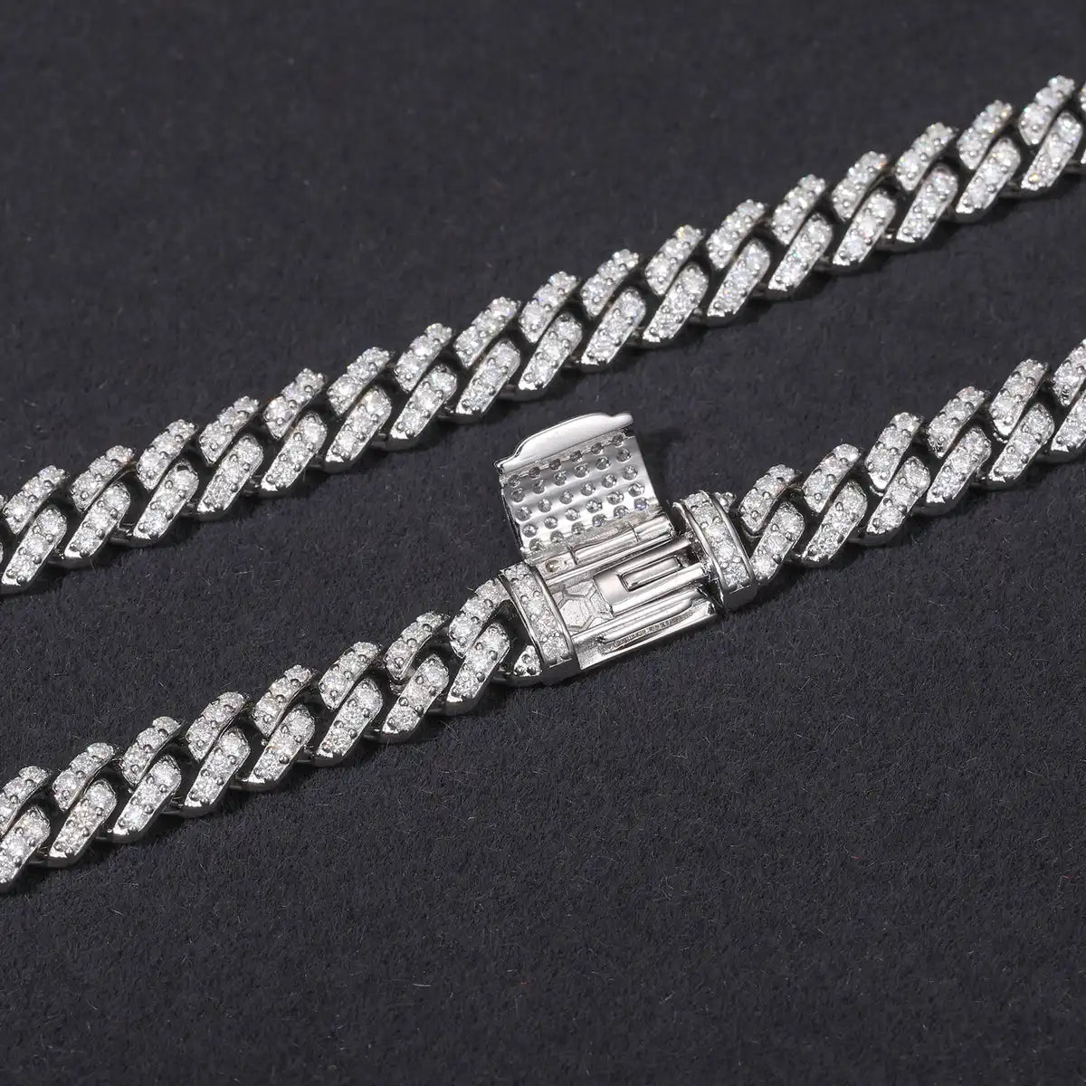 6mm Moissanite Cuban Link Chain